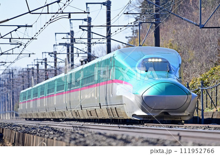 東北新幹線　那須塩原ー新白河　JR東日本　E5系　U27編成（仙台）　はやぶさ　はやて　やまびこ 111952766