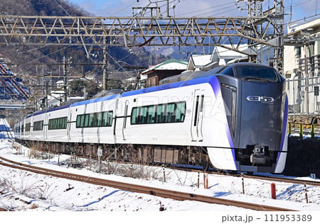中央本線　四方津ー上野原　JR東日本　E353系　S120編成（松本）　あずさ　かいじ 111953389