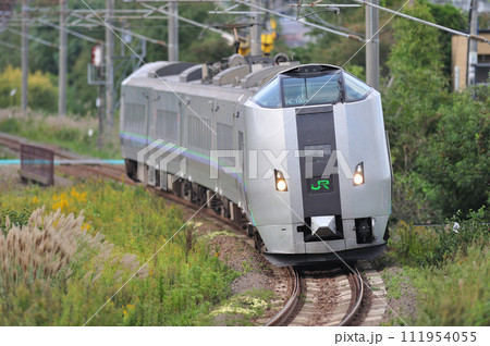千歳線 北広島ー島松 JR北海道 789系1000番台 HL-1004編成(札幌) スーパーカムイ 千歳線 北広島ー島松 JR北海道 789系1000番台 HL-1004編成(札幌) スーパーカムイ 111954055