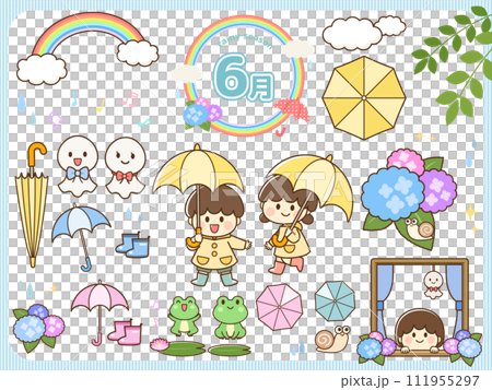 梅雨セット(主線あり) 111955297