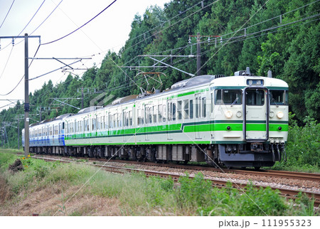 信越本線　見附ー帯織　JR東日本　115系　N10＋N5編成（新潟） 111955323