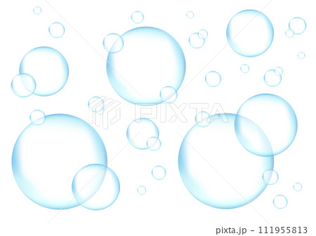 空に浮かぶシャボン玉 111955813