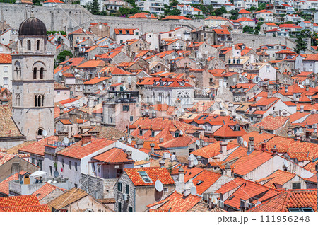 Townscape of Dubrovnik from the City Walls Townscape of Dubrovnik from the City Walls 111956248