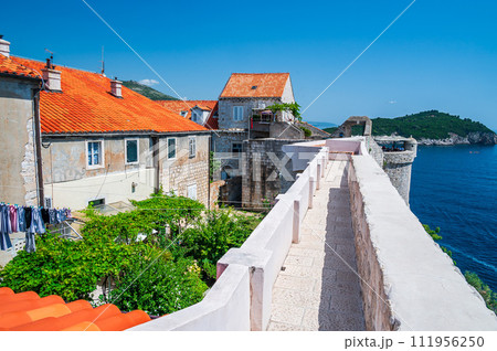 Townscape of Dubrovnik from the City Walls Townscape of Dubrovnik from the City Walls 111956250