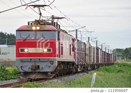 羽越本線　岩舟町ー村上　JR貨物　EF510-8（富山） 111956697