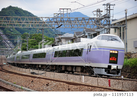 中央本線　四方津ー上野原　JR東日本　E351系　S24編成（松本）　スーパーあずさ 111957113