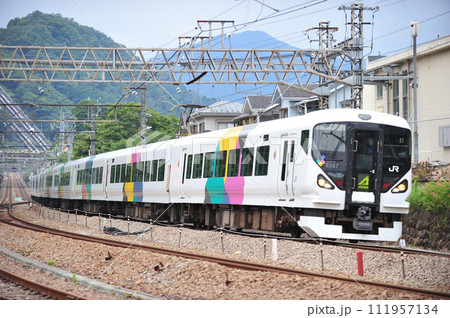 中央本線 四方津ー上野原 JR東日本 E257系 M-112編成(松本) あずさ かいじ 中央本線 四方津ー上野原 JR東日本 E257系 M-112編成(松本) あずさ かいじ 111957134