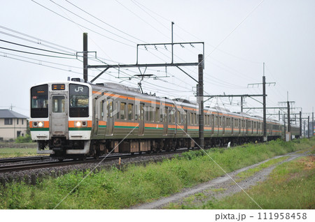 高崎線 行田ー熊谷 JR東日本 211系 C9編成(高崎) 高崎線 行田ー熊谷 JR東日本 211系 C9編成(高崎) 111958458
