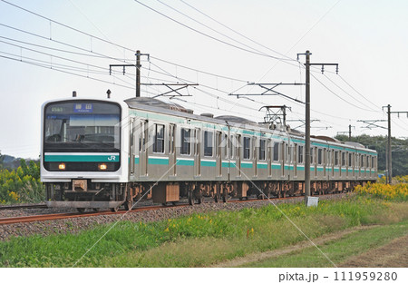 常磐線　羽鳥ー岩間　JR東日本　E501系　K751編成（勝田） 111959280