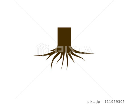Plant, roots icon. Vector illustration. 111959305