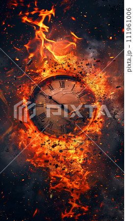 clock and fire 111961006
