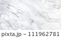 Elegant White Marble Textured Background for Modern Architecture and Stylish Interior Decor 111962781