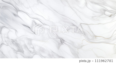 Elegant White Marble Textured Background for Modern Architecture and Stylish Interior Decor 111962781