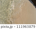 砂浜と波打ち際 111963879