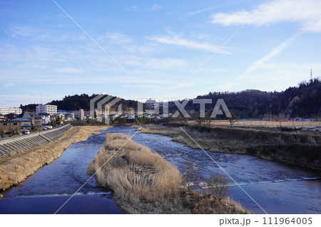 広瀬川(宮城県仙台市大橋・大森西公園駅付近) 広瀬川(宮城県仙台市大橋・大森西公園駅付近) 111964005