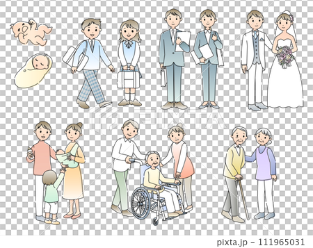 人生里程碑的插圖集 111965031