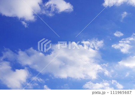 青空と白い雲 青空と白い雲 111965687
