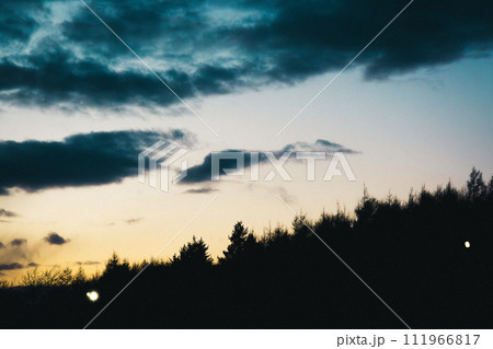 美しい夕焼け 美しい夕焼け 111966817