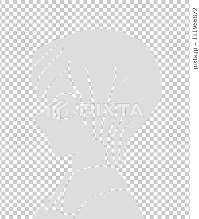 横顔 横顔 111966872