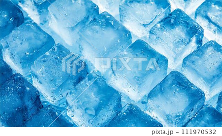 氷　アイス　背景　フレーム　イメージ　3dcg　素材 111970532