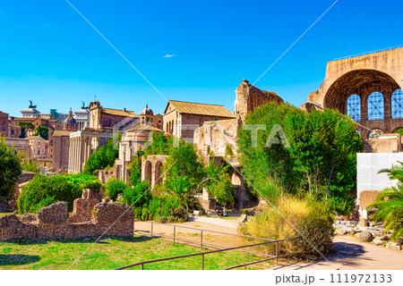 Roman Forum. Ancient, beautiful, incredible Rome. Roman Forum. Ancient, beautiful, incredible Rome. 111972133