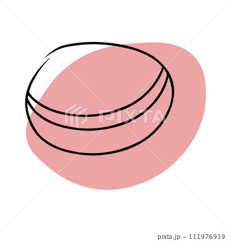 Macaron, hand drawn sketch, vector. Macaron, hand drawn sketch, vector. 111976919