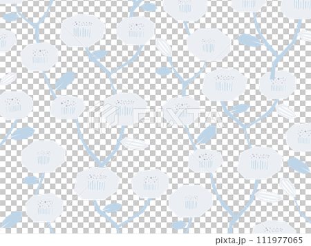 Scandinavian style camellia background illustration Scandinavian style camellia background illustration 111977065