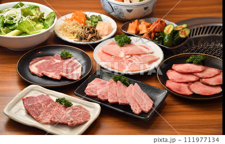 焼肉　フルコース　集合 111977134