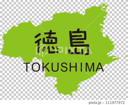 Tokushima prefecture tourism map icon 111977972