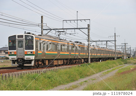 高崎線 行田ー熊谷 JR東日本 211系 C1編成(高崎) 高崎線 行田ー熊谷 JR東日本 211系 C1編成(高崎) 111978024