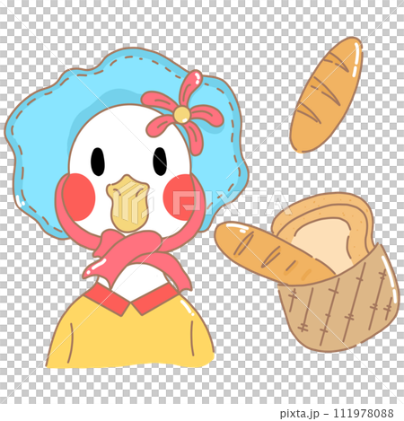 Duck cute  111978088