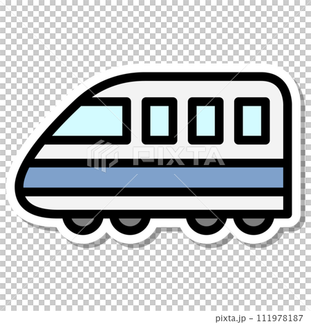 貼紙車輛圖示圖高速列車 貼紙車輛圖示圖高速列車 111978187
