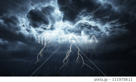 clouds thunderstorm design, Natural light, black background clouds thunderstorm design, Natural light, black background 111978611