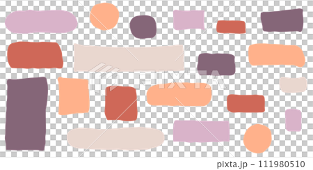 Hand drawn doodle speech bubbles Hand drawn doodle speech bubbles 111980510