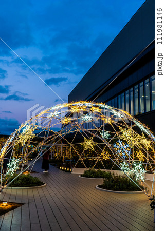 アミュプラザ長崎新館　屋上庭園　イルミネーション　【長崎市】 111981146