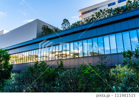 アミュプラザ長崎新館　屋上庭園　夕景　【長崎市】 111981515