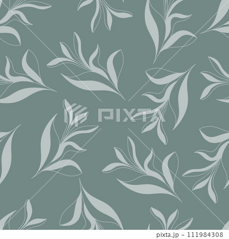 Floral pattern. Hand-made seamless pattern for textiles, fabrics, covers, wallpapers, prints and creative ideas Floral pattern. Hand-made seamless pattern for textiles, fabrics, covers, wallpapers, prints and creative ideas 111984308