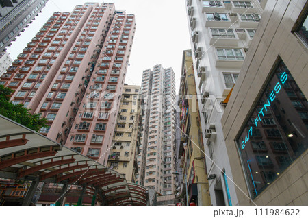 香港の街並み 香港の街並み 111984622