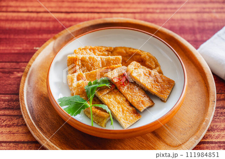 お揚げの甘煮 お揚げの甘煮 111984851