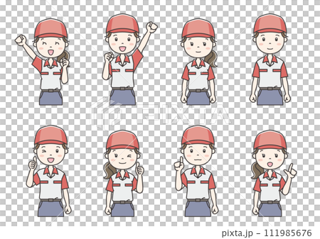 職業別人物イラスト34　Clip art of person by occupation 111985676