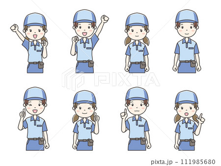 職業別人物イラスト36 Clip art of person by occupation 職業別人物イラスト36 Clip art of person by occupation 111985680