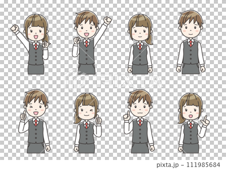 職業別人物イラスト38　Clip art of person by occupation 111985684