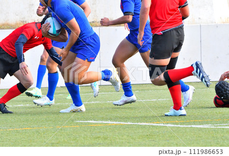 ラグビー、高校ラグビー 111986653