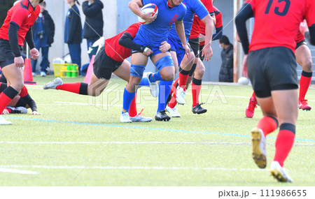 ラグビー、高校ラグビー 111986655