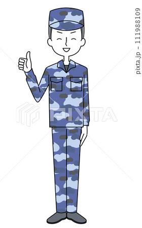グッドサイン　海上自衛隊　迷彩服（男性） 111988109