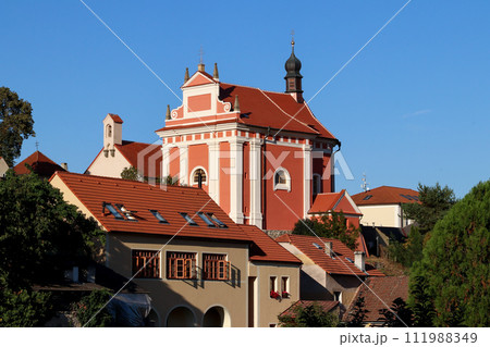 Church of Saint Ludmila in the village of Tetin in Bohemia 111988349