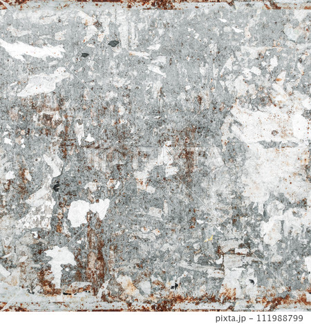 Grunge rusted wall 111988799