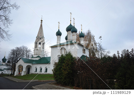 view of the Church of the Yaroslavl Icon of the Mother of God in Yaroslavl view of the Church of the Yaroslavl Icon of the Mother of God in Yaroslavl 111989129