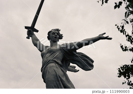 motherland monument in Volgograd, Russia 111990003