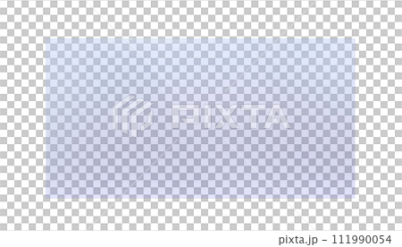 Rectagle transparent glass with a blue tint, realistic plate. Acrylic or glass texture frame. Png Rectagle transparent glass with a blue tint, realistic plate. Acrylic or glass texture frame. Png 111990054